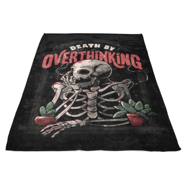 Death by Overthinking - Fleece Blanket Supply