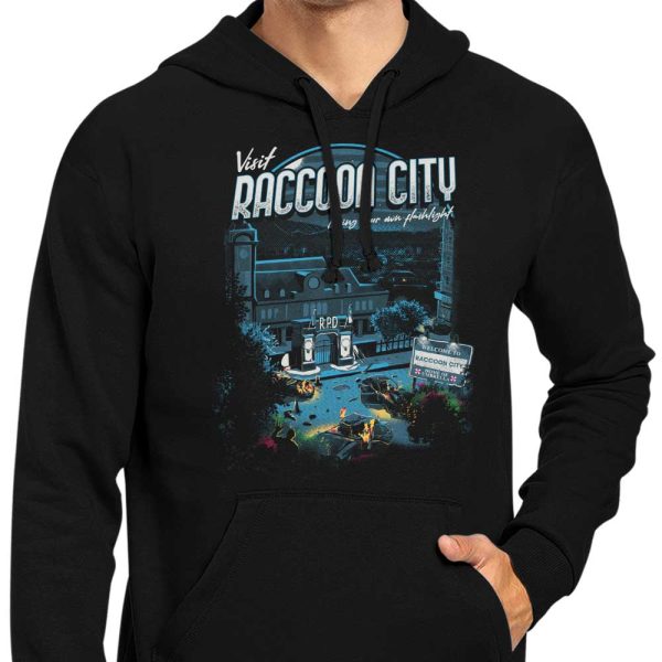 Visit Raccoon City - Hoodie Online - Image 4