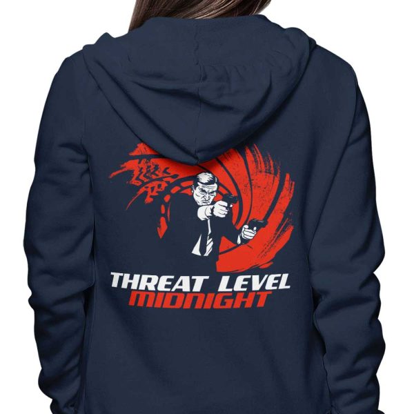 Double O Threat - Hoodie For Sale - Image 3