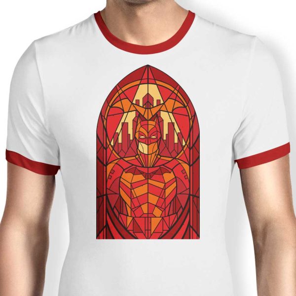 Stained Glass Vengeance - Ringer T-Shirt For Cheap - Image 3