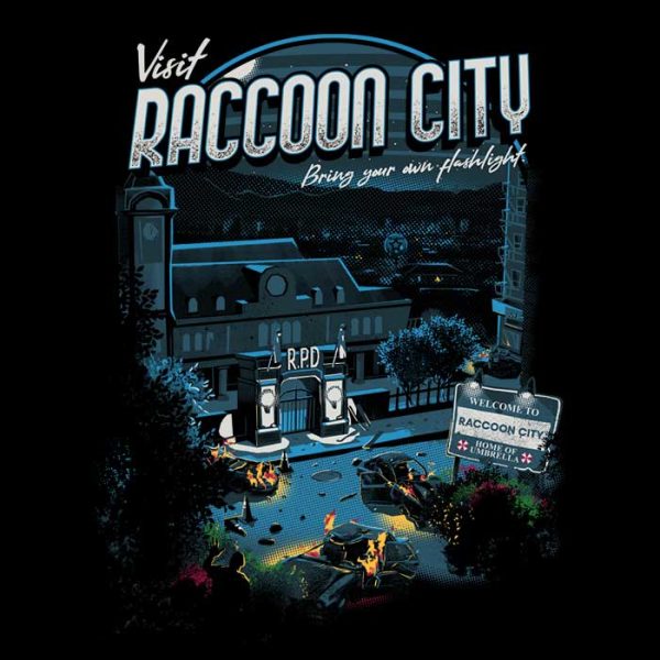 Visit Raccoon City - Hoodie Online - Image 2