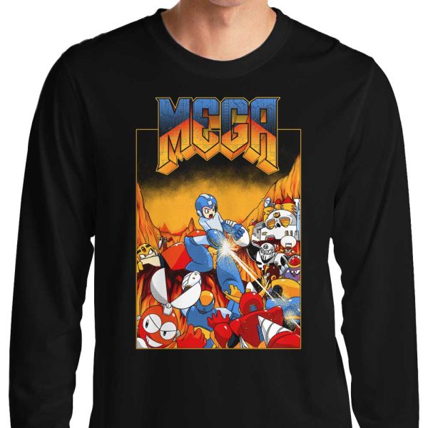 Mega Doom - Long Sleeve T-Shirt Cheap