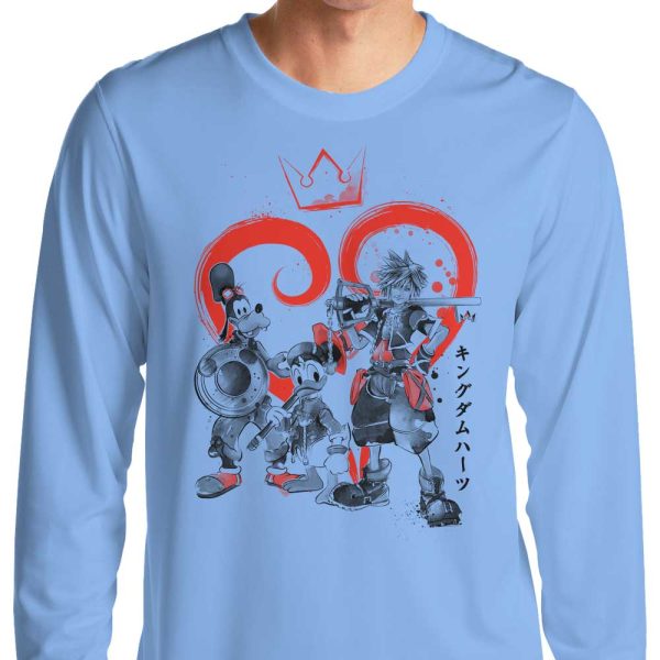 Kingdom Sumi-e - Long Sleeve T-Shirt Supply - Image 3