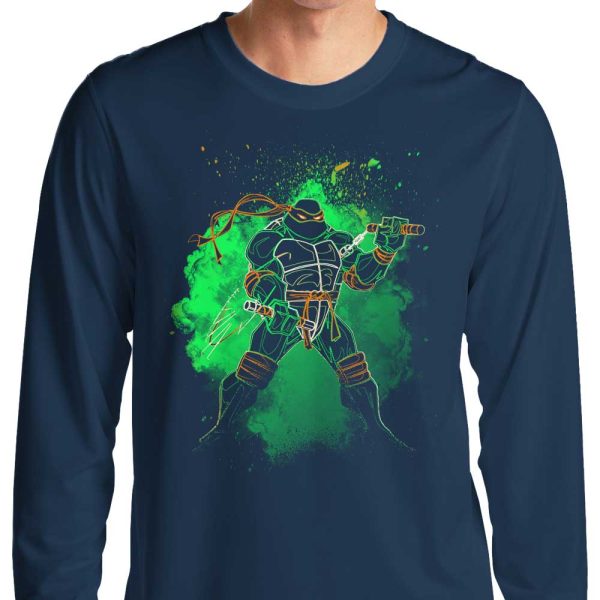 Soul of the Nunchaku - Long Sleeve T-Shirt Online Sale - Image 3
