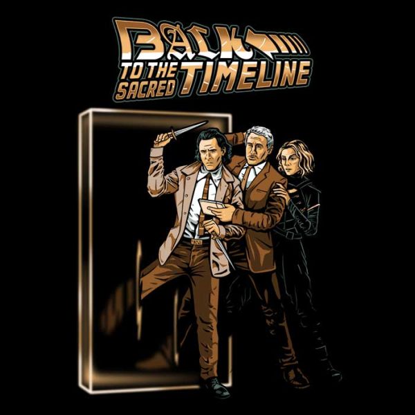 To the Sacred Timeline - Wall Tapestry Online - Image 2