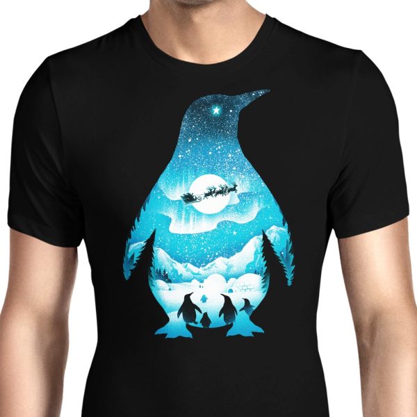 Christmas Penguin - Men s Apparel For Sale