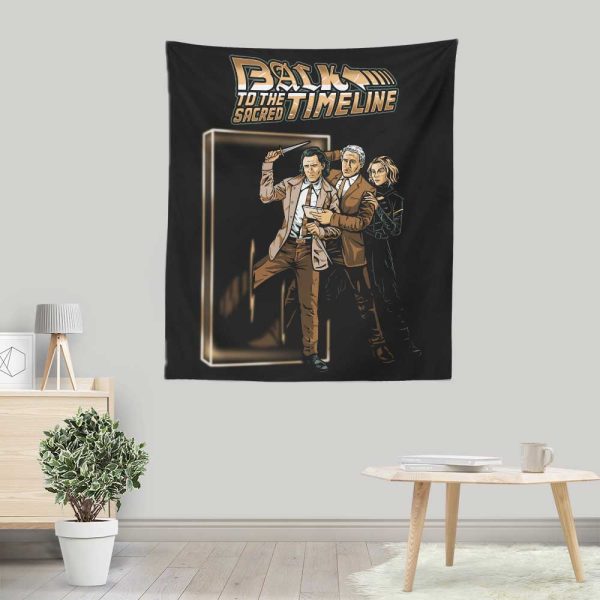 To the Sacred Timeline - Wall Tapestry Online - Image 4