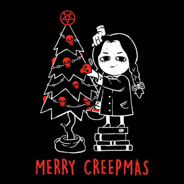 Merry Creepmas - Accessory Pouch Hot on Sale - Image 2