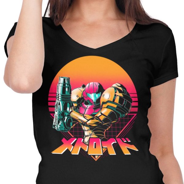 Retro Hunter - Women s V-Neck Online - Image 4