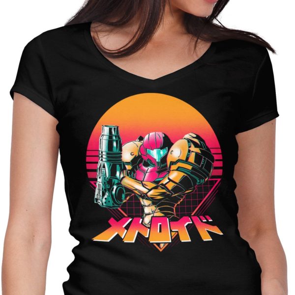 Retro Hunter - Women s V-Neck Online