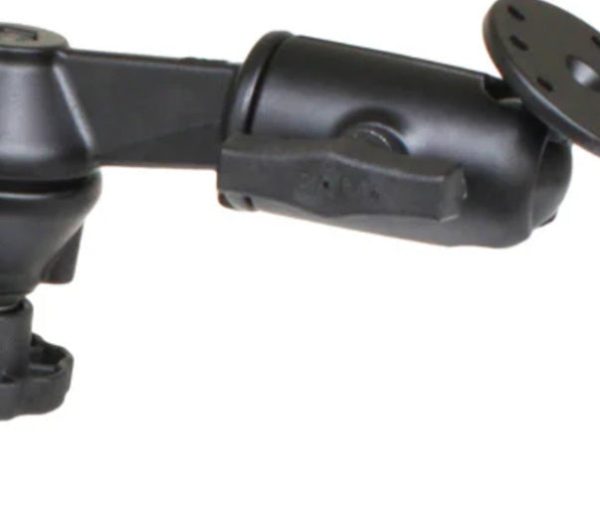 RAM-VP-SW1-12 RAM 12  Upper Pole with Double Swing Arms & Round Plate Online - Image 2