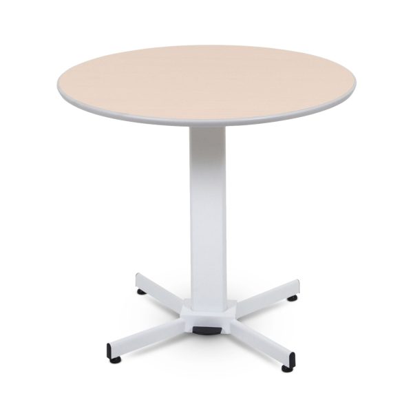 Luxor LX-PNADJ-ROUND Pneumatic Adjustable Round Pedestal Table Hot on Sale - Image 4