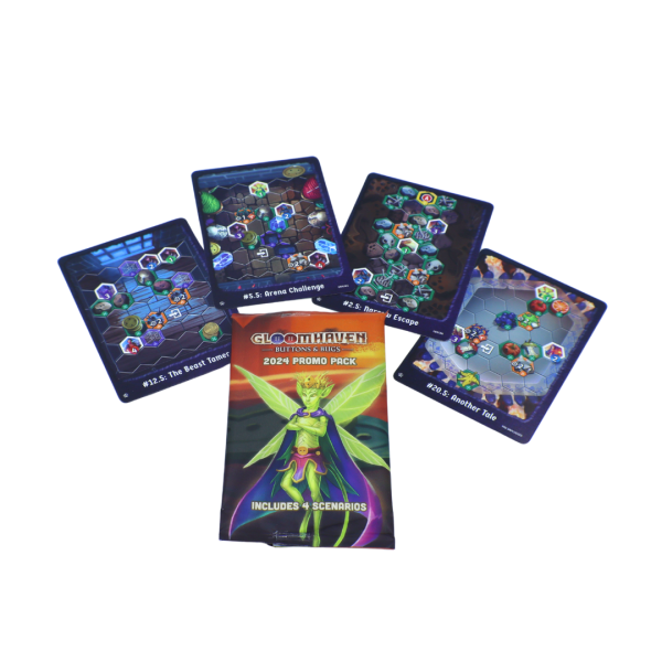 Gloomhaven: Buttons & Bugs 2024 Promo Scenario Pack Hot on Sale